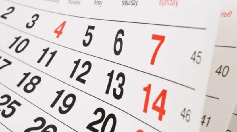 Calendario scolastico 2019-2020