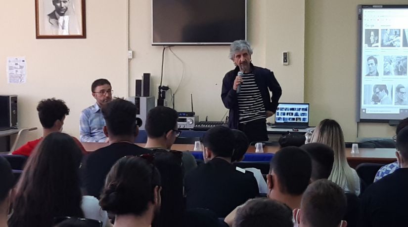 Ascanio Celestini incontra gli studenti