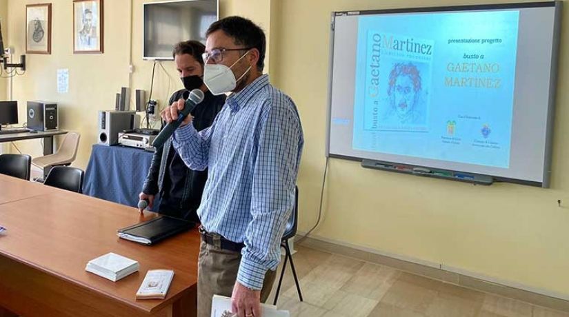 Busto a Gaetano Martinez