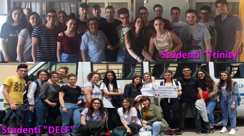 Certificazioni linguistiche “Trinity” e “DELF”