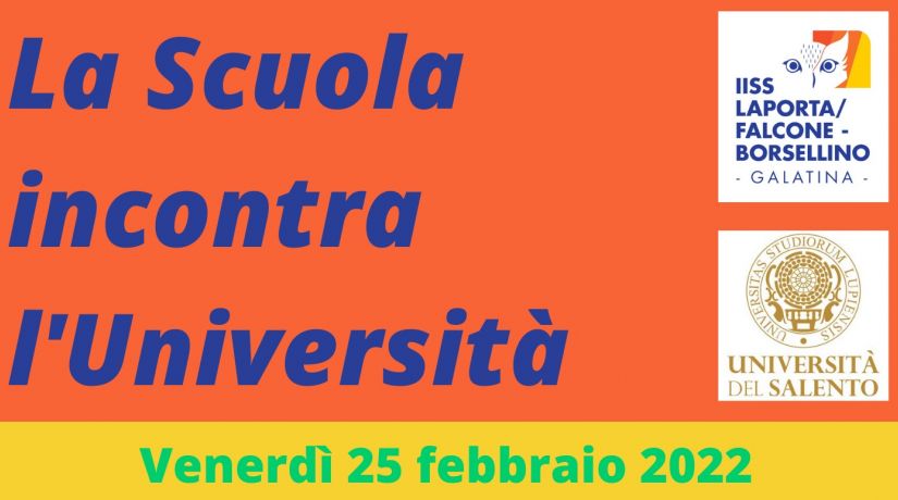 La Scuola incontra l'Università