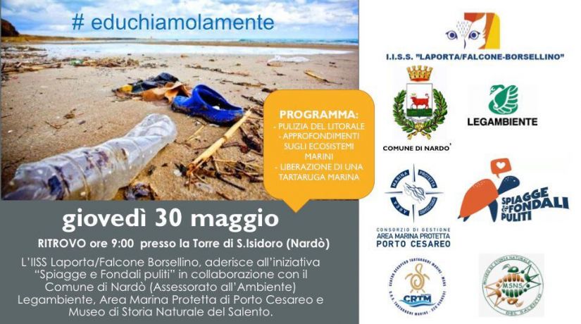 "Spiagge e fondali puliti" - 30.05.19